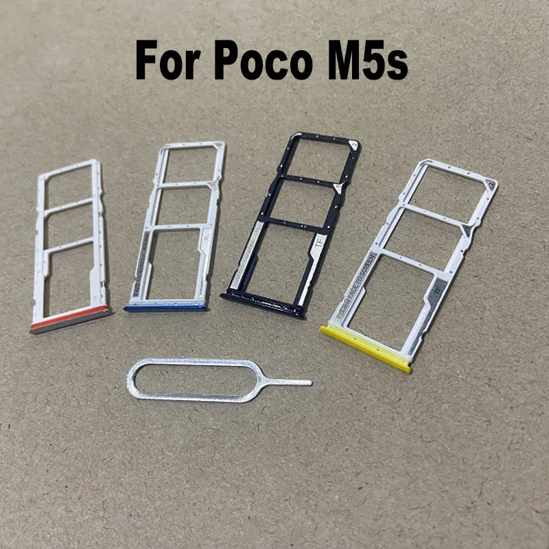 Лоток для SIM-карты Xiaomi Poco M5s, оригинальный держатель для Sim-карты, адаптер для слота и держатель для Micro SD-карты с бесплатным штифтом для извлечения
Лоток для SIM-карты Xiaomi Poco M5s, оригинальный держатель для Sim-карты, адаптер для слота и держатель для Micro SD-карты с бесплатным штифтом для извлечения