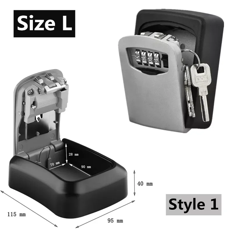 Durable Key Storage Lock Security Box Wall Mount Holder 4 Digit Combination Safe Organizer For Home Office cassaforte seguridad
Durable Key Storage Lock Security Box Wall Mount Holder 4 Digit Combination Safe Organizer For Home Office cassaforte seguridad