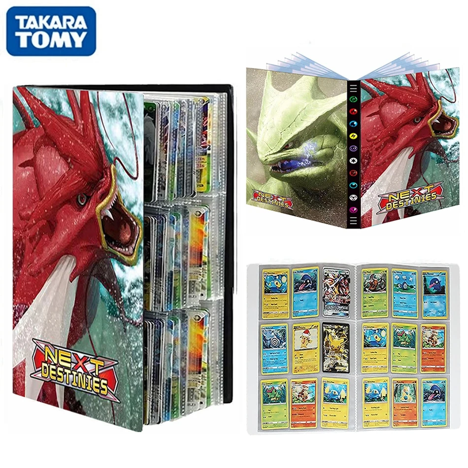 TAKARA TOMY 9 Pocket 432 шт. альбом для карт с покемонами мультяшный VMAX GX держатель игровой карты Покемоны Gyarados крутая папка детские игрушки
TAKARA TOMY 9 Pocket 432 шт. альбом для карт с покемонами мультяшный VMAX GX держатель игровой карты Покемоны Gyarados крутая папка детские игрушки