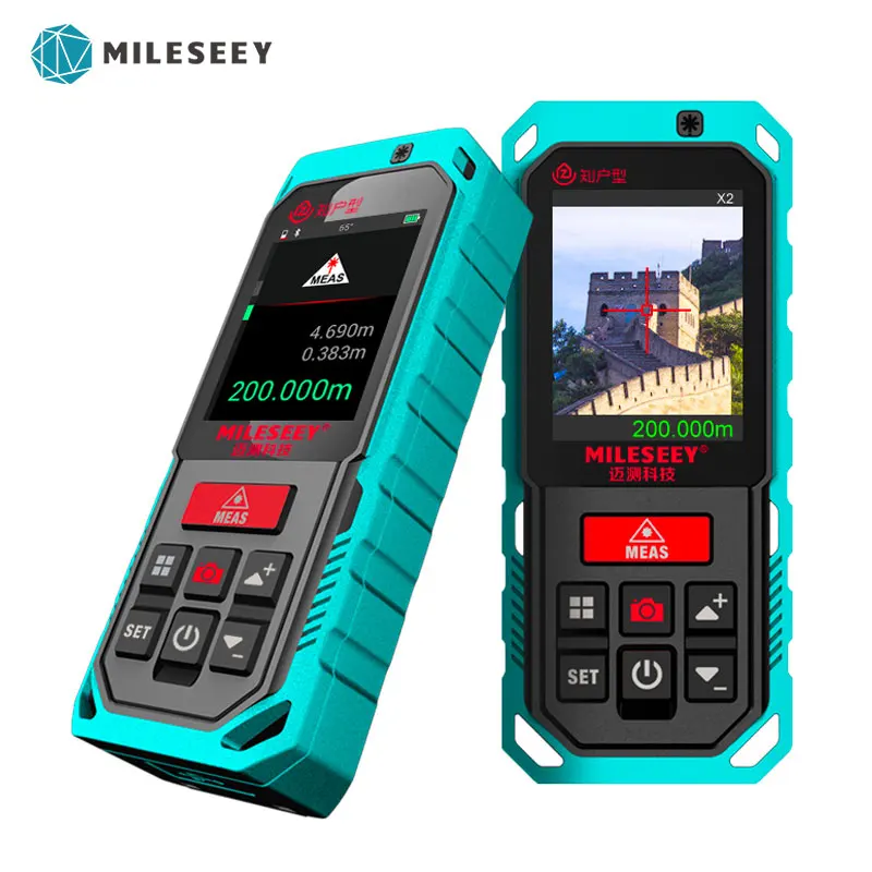 Уличный лазерный измеритель расстояния Mileseey, цифровой лазерный измеритель расстояния с 4-кратным увеличением и Bluetooth
Уличный лазерный измеритель расстояния Mileseey, цифровой лазерный измеритель расстояния с 4-кратным увеличением и Bluetooth
