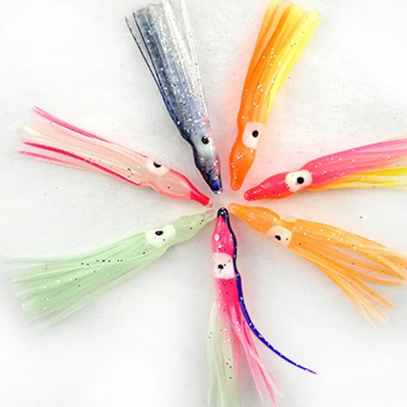 50/100Pcs Soft Simulation Fishing Lures Night Lights Colored Bait Octopus Squid Fishing Sea Fishing And Boat Fishing
50/100Pcs Soft Simulation Fishing Lures Night Lights Colored Bait Octopus Squid Fishing Sea Fishing And Boat Fishing