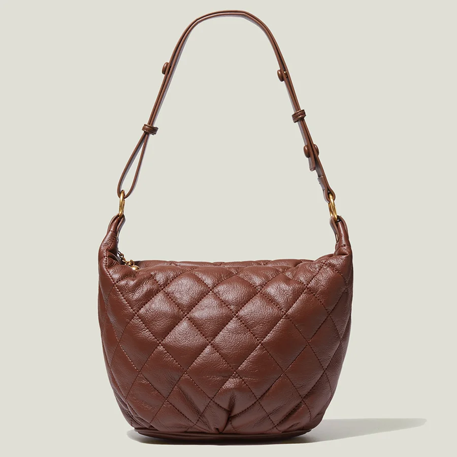 New Lingge Microfiber Synthetic Leather Pattern Single Shoulder Women's Sewing Lattice Messenger Bag Korean Version Simple
New Lingge Microfiber Synthetic Leather Pattern Single Shoulder Women's Sewing Lattice Messenger Bag Korean Version Simple
