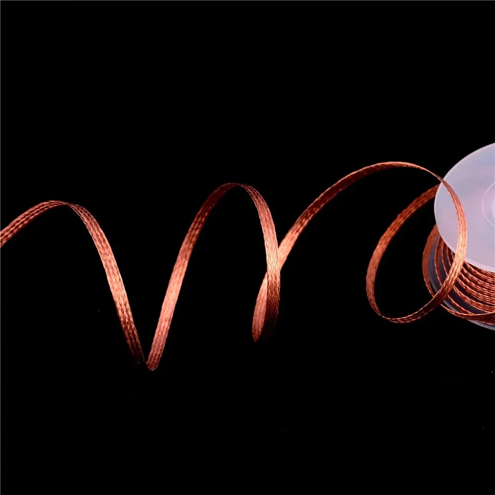 1.5M Length Desoldering Braid Braid Desoldering Pure Copper Repair And Desoldering Solder Remover Welding Wires
1.5M Length Desoldering Braid Braid Desoldering Pure Copper Repair And Desoldering Solder Remover Welding Wires