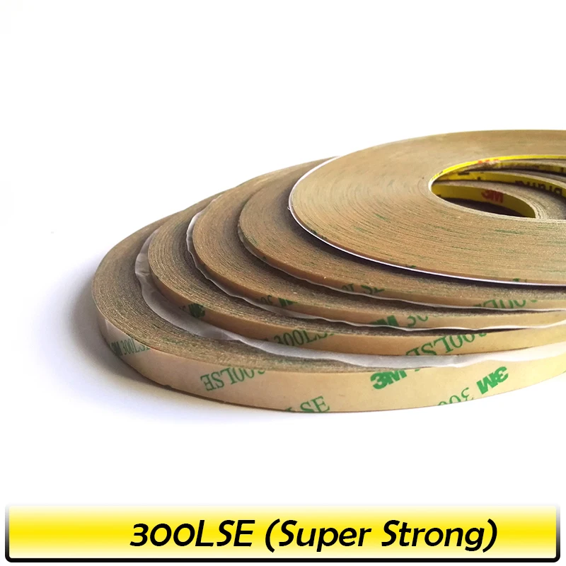 1mm/2mm/5mm/3mm/10mm Choose, 3M 300LSE Super Strong Double Sided Adhesive Heavy Duty Tape for LCD Lens Digitizer 55M
1mm/2mm/5mm/3mm/10mm Choose, 3M 300LSE Super Strong Double Sided Adhesive Heavy Duty Tape for LCD Lens Digitizer 55M