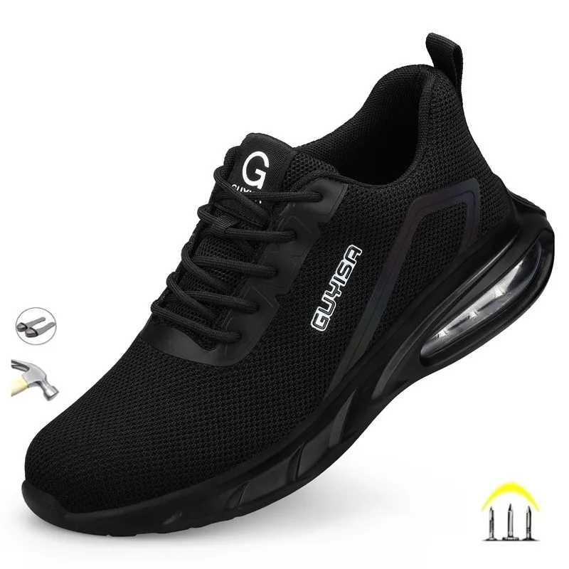 Men's Light, Breathable, Anti-Skid, Puncture Resistant, Steel, Comfortable, Sports, Leisure And Safety Shoes
Men's Light, Breathable, Anti-Skid, Puncture Resistant, Steel, Comfortable, Sports, Leisure And Safety Shoes