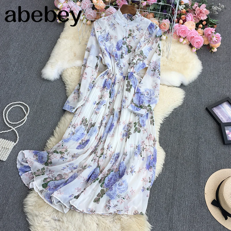 Женское винтажное Плиссированное Платье, однобортное длинное платье с воротником-стойкой, длинным рукавом, оборками и высокой талией, весн...
Женское винтажное Плиссированное Платье, однобортное длинное платье с воротником-стойкой, длинным рукавом, оборками и высокой талией, весн...