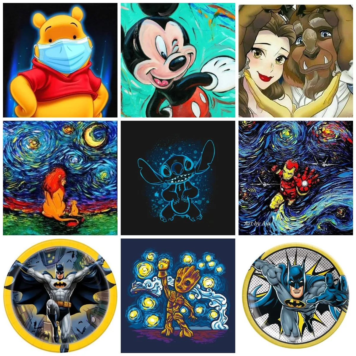 DIY Diamond Painting Disney Winnie the Pooh Mask Beauty and the Beast Mickey Diamond Mosaic for Children Home Decor Gifts
DIY Diamond Painting Disney Winnie the Pooh Mask Beauty and the Beast Mickey Diamond Mosaic for Children Home Decor Gifts