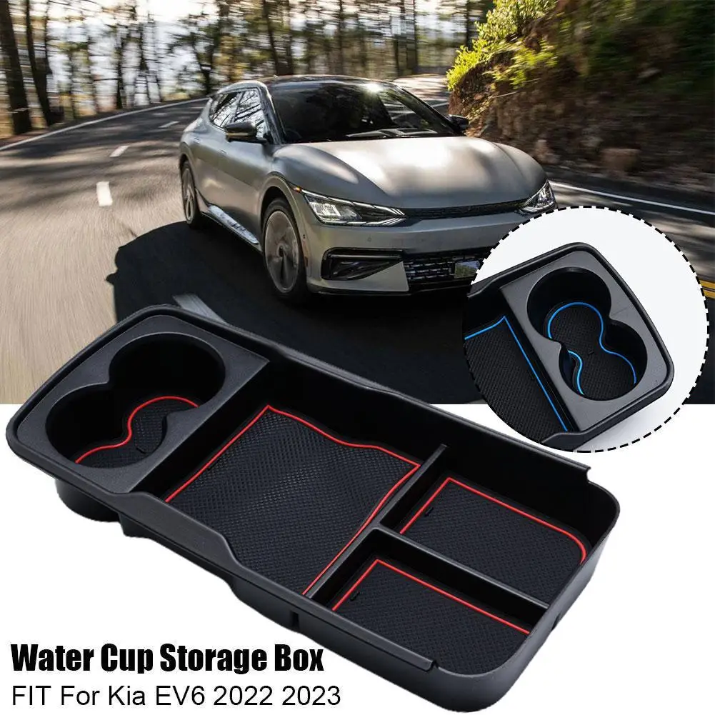 FIT For Kia EV6 2022 2023 ABS Black Interior Armrest Console Central Storage Box Sunshade Storage Box Cup Stand
FIT For Kia EV6 2022 2023 ABS Black Interior Armrest Console Central Storage Box Sunshade Storage Box Cup Stand