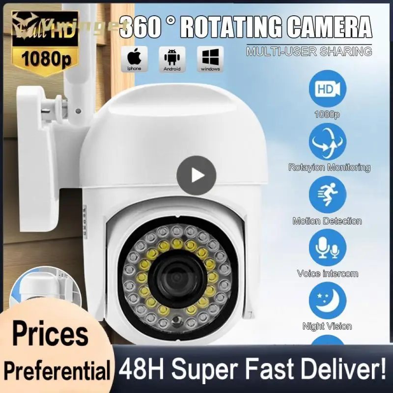 Wall-mounted Wifi Camera Color Night Motion Detection 1080p Camera 360 Degree Rotation Remote Monitoring Smart Home 
Wall-mounted Wifi Camera Color Night Motion Detection 1080p Camera 360 Degree Rotation Remote Monitoring Smart Home