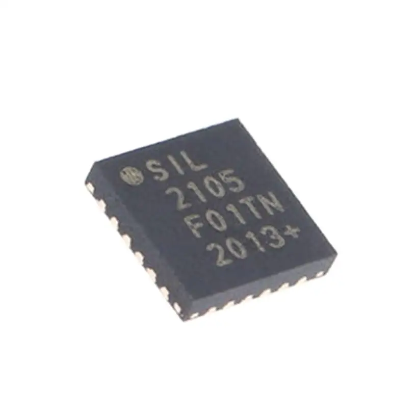 Новый оригинальный CP2105 F01 - GMR Шелковый экран SIL2105 QFN24 USB для контроллера UART IC
Новый оригинальный CP2105 F01 - GMR Шелковый экран SIL2105 QFN24 USB для контроллера UART IC