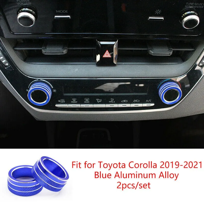 2pcs Cover Trim Middle Console AC Knob Aluminum Alloy Protection Decoration Fashion High Quality 100% Brand New
2pcs Cover Trim Middle Console AC Knob Aluminum Alloy Protection Decoration Fashion High Quality 100% Brand New