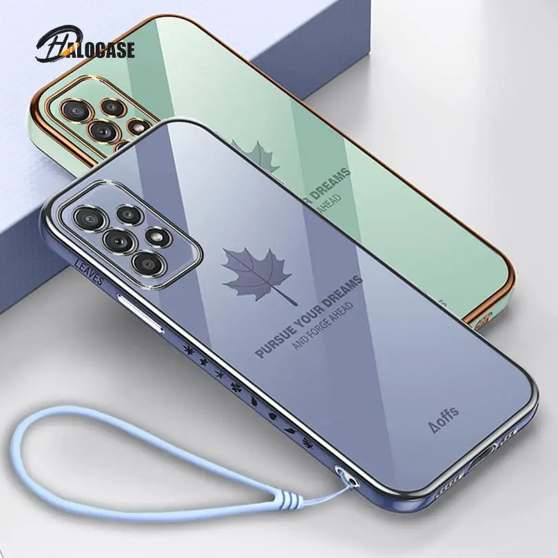 Maple Leaf Plating Phone case for Samsung A32 A52 A72 A02S Galaxy A21S A20S A10S A51 4G soft TPU Camera protect cover
Maple Leaf Plating Phone case for Samsung A32 A52 A72 A02S Galaxy A21S A20S A10S A51 4G soft TPU Camera protect cover