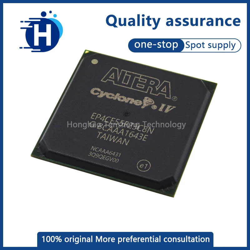 Brand new EP4CE55F23C8N packaged FBGA484 programmable gate array, original and authentic
Brand new EP4CE55F23C8N packaged FBGA484 programmable gate array, original and authentic