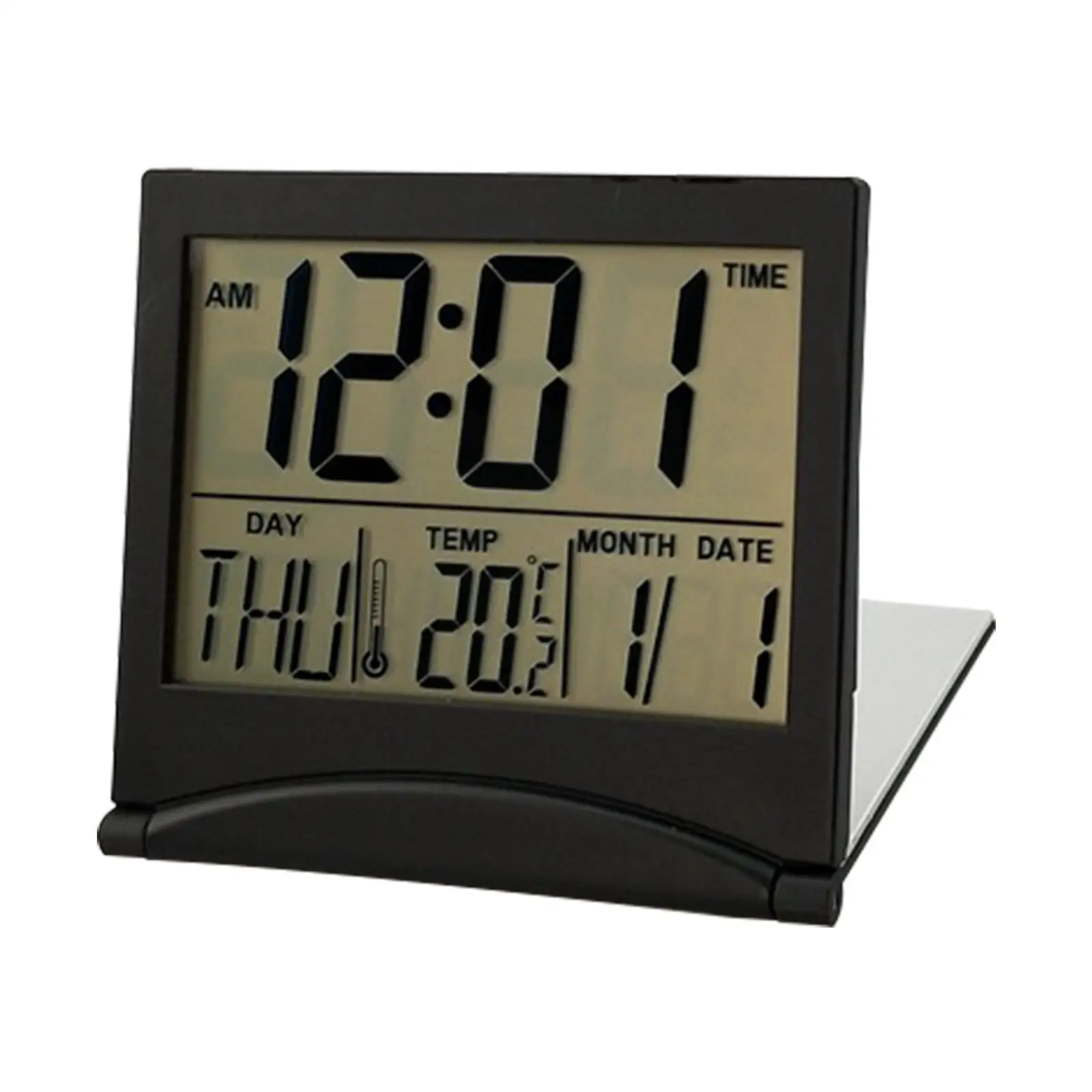 LCD Digital Alarm Clock Folding Desk Table Weather Desk Temperature Station Clock NEW Mini Travel Ectronic 2022 C6Q6
LCD Digital Alarm Clock Folding Desk Table Weather Desk Temperature Station Clock NEW Mini Travel Ectronic 2022 C6Q6