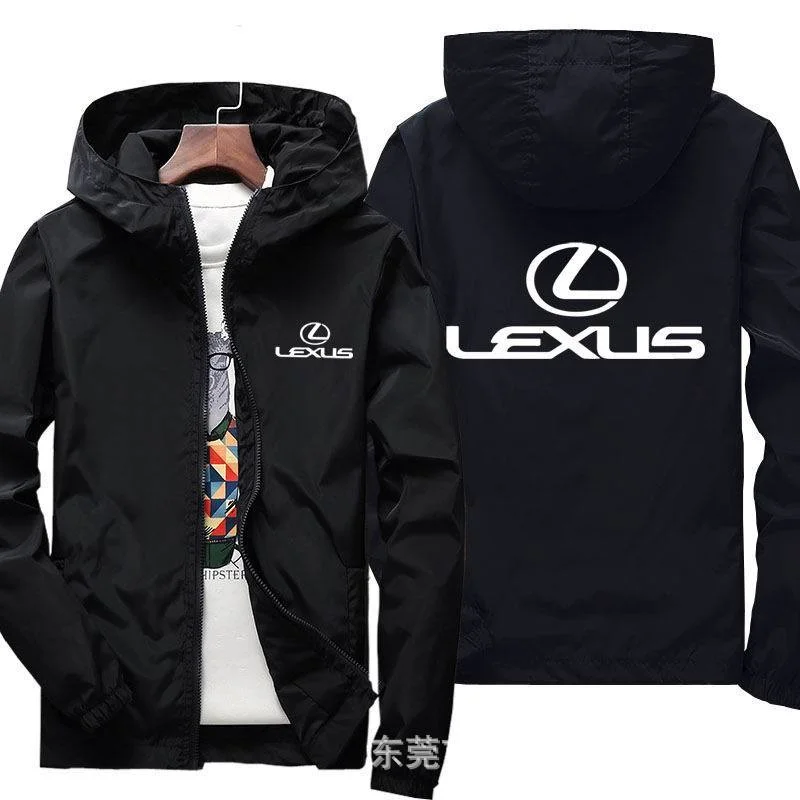 2021 Spring Car Logo LEXUS Men Motorcycle Jacket Casual Windbreaker Sports Zipper Thin Jacket Sunscreen Hoodie Pilot coat
2021 Spring Car Logo LEXUS Men Motorcycle Jacket Casual Windbreaker Sports Zipper Thin Jacket Sunscreen Hoodie Pilot coat