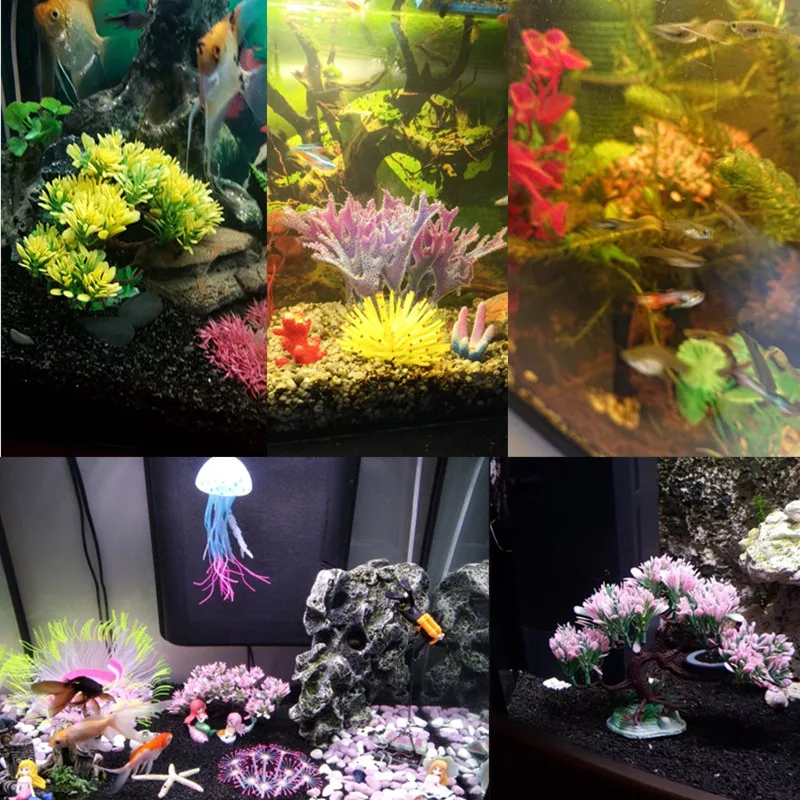 

Simulation Artificial Plants Aquarium Decor Water Weeds Ornament Plant Fish Tank Aquarium Grass Fish Tank Submersible Decoration