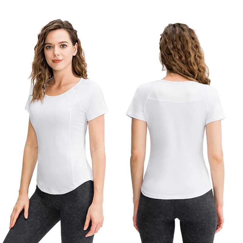 2022 Fashion Women's Short Sleeve O Neck Activewear T-Shirt Dry Moisture Wicking Performance Yoga Top (Plus Size Available)
2022 Fashion Women's Short Sleeve O Neck Activewear T-Shirt Dry Moisture Wicking Performance Yoga Top (Plus Size Available)