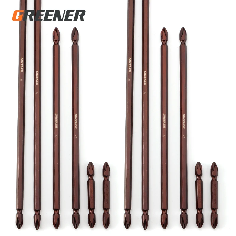 GREENER Batch Head Cross Electric Screwdriver Set High-hard Wind Bit Pneumatic Hand Drill Strong Magnetic S2 Baking Powder
GREENER Batch Head Cross Electric Screwdriver Set High-hard Wind Bit Pneumatic Hand Drill Strong Magnetic S2 Baking Powder