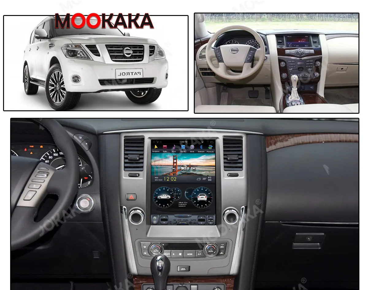 For NISSAN PATROL 2010-2019 Tesla Screen Android 9.0 Car Radio Stereo Receiver Autoradio Multimedia Player GPS Navi Head Unit
For NISSAN PATROL 2010-2019 Tesla Screen Android 9.0 Car Radio Stereo Receiver Autoradio Multimedia Player GPS Navi Head Unit