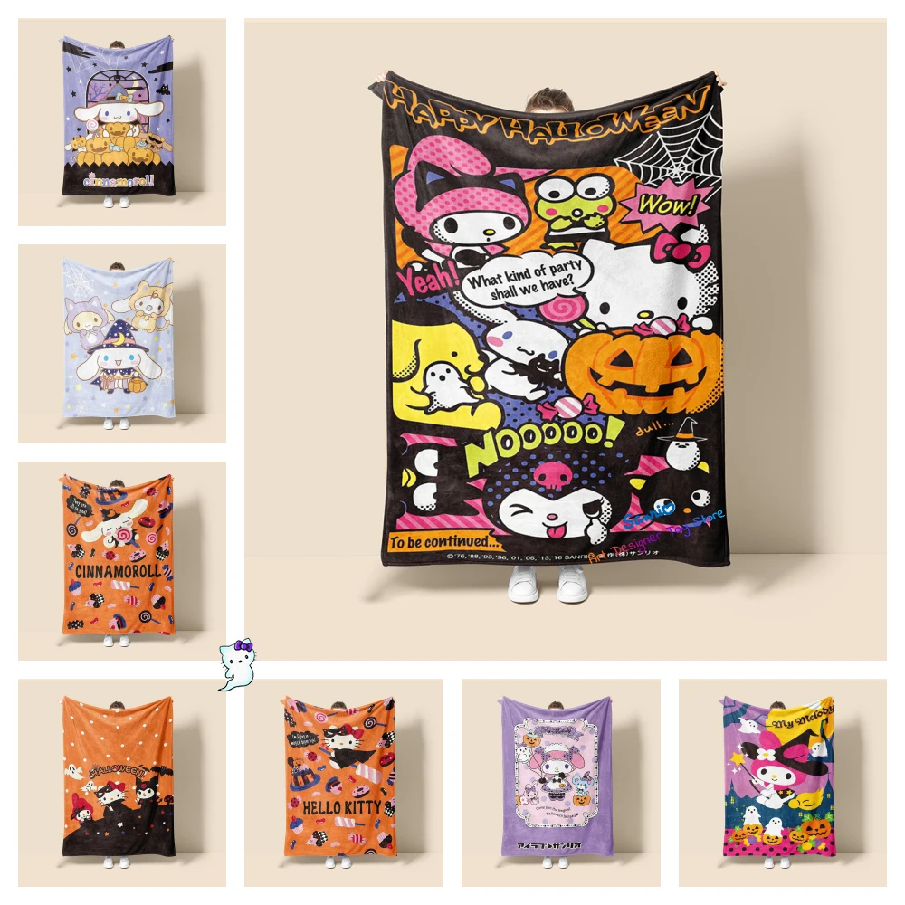 Одеяло Hello Kitty на Хэллоуин, милый Коричный Sanrio, длинное плюшевое зеленое, теплый мультяшный кавайный Декор для комнаты, рождественский подарок
Одеяло Hello Kitty на Хэллоуин, милый Коричный Sanrio, длинное плюшевое зеленое, теплый мультяшный кавайный Декор для комнаты, рождественский подарок