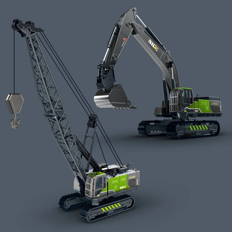 2Pcs 1:50 Simulation Metal Head Engineering Vehicle Toy Excavator Crane Model Truck Car Toys for Boys Birthday Gifts Home Decor
2Pcs 1:50 Simulation Metal Head Engineering Vehicle Toy Excavator Crane Model Truck Car Toys for Boys Birthday Gifts Home Decor