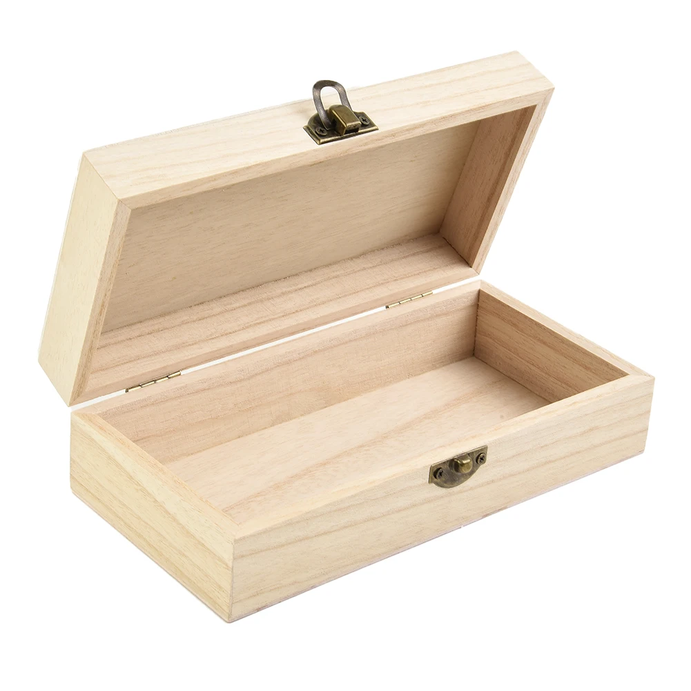 Wooden Storage Box Rectangular Retro Box Hinged Clamshell Gift Box Desktop Jewelry Cosmetics Sundries Storage Case Box Container
Wooden Storage Box Rectangular Retro Box Hinged Clamshell Gift Box Desktop Jewelry Cosmetics Sundries Storage Case Box Container