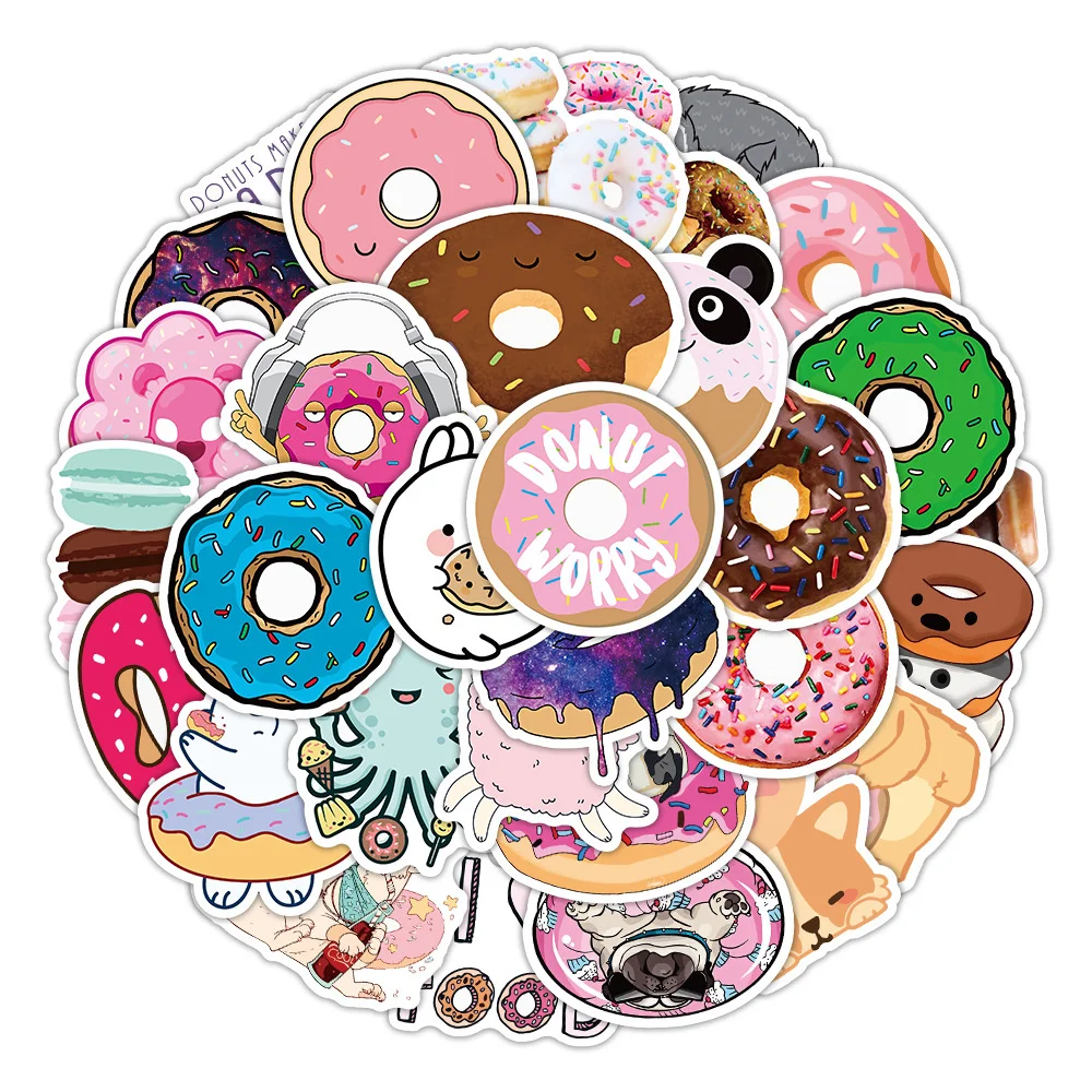 10/30/50PCS Cartoon New Cute Donut Personality Graffiti Creative Sticker Laptop Motorcycle PhoneCar Waterproof Sticker Wholesale
10/30/50PCS Cartoon New Cute Donut Personality Graffiti Creative Sticker Laptop Motorcycle PhoneCar Waterproof Sticker Wholesale