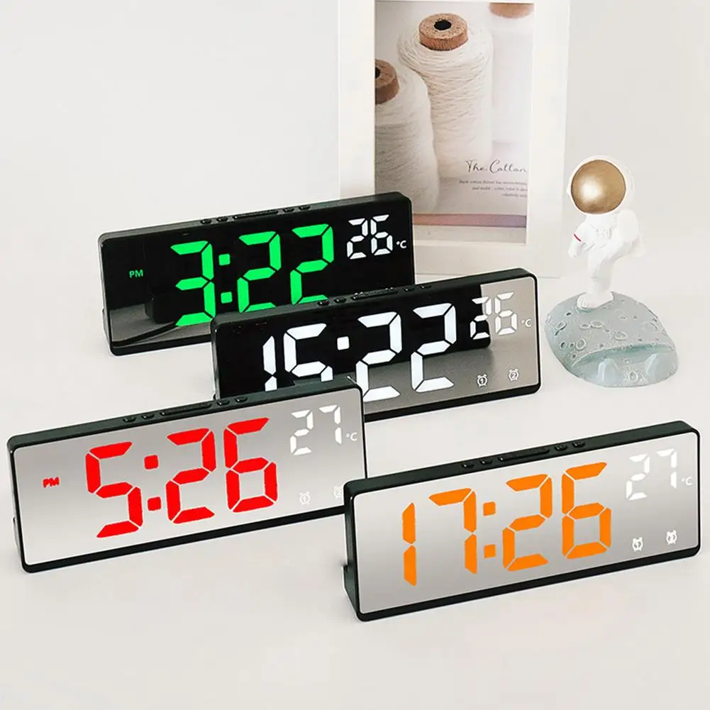 6.9 Inches Electronic Alarm Clock 5 Levels Brightness Adjustable Large Screen Student Desk Clock Table Clock
6.9 Inches Electronic Alarm Clock 5 Levels Brightness Adjustable Large Screen Student Desk Clock Table Clock