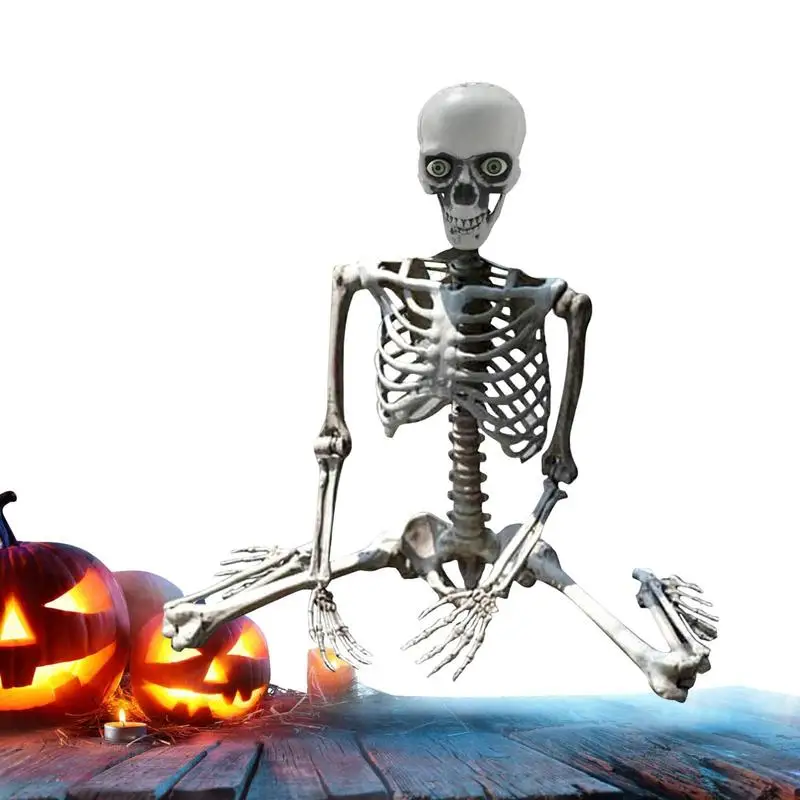 Skeleton Halloween Decorations | Realistic Human Bone | Halloween Prop 27.6inch Skeleton Model for Halloween Graveyard Haunted H
Skeleton Halloween Decorations | Realistic Human Bone | Halloween Prop 27.6inch Skeleton Model for Halloween Graveyard Haunted H