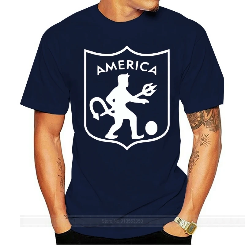 America de Cali Colombia Futbol Soccer Camiseta T Shirt handmade jersey red cotton tshirt men summer fashion t-shirt euro size
America de Cali Colombia Futbol Soccer Camiseta T Shirt handmade jersey red cotton tshirt men summer fashion t-shirt euro size