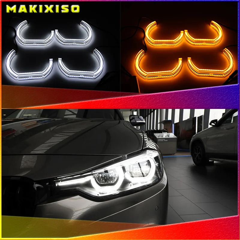 Светодиодный ангельские глазки для BMW E60 E61 LCI 528i 530i 535i 550i M5 2007-10 галогенные фары автомобильные фары аксессуары Halo 3D DTM LCI Style
Светодиодный ангельские глазки для BMW E60 E61 LCI 528i 530i 535i 550i M5 2007-10 галогенные фары автомобильные фары аксессуары Halo 3D DTM LCI Style