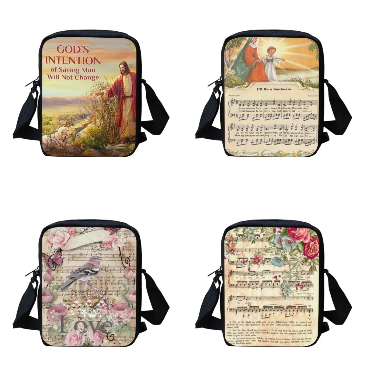 BELIDOME Poetry Bible Pattern Crossbody Bag Teenagers Messenger Bag for Women Handbag Portable Sports Versatile Bag Plecaczk
BELIDOME Poetry Bible Pattern Crossbody Bag Teenagers Messenger Bag for Women Handbag Portable Sports Versatile Bag Plecaczk