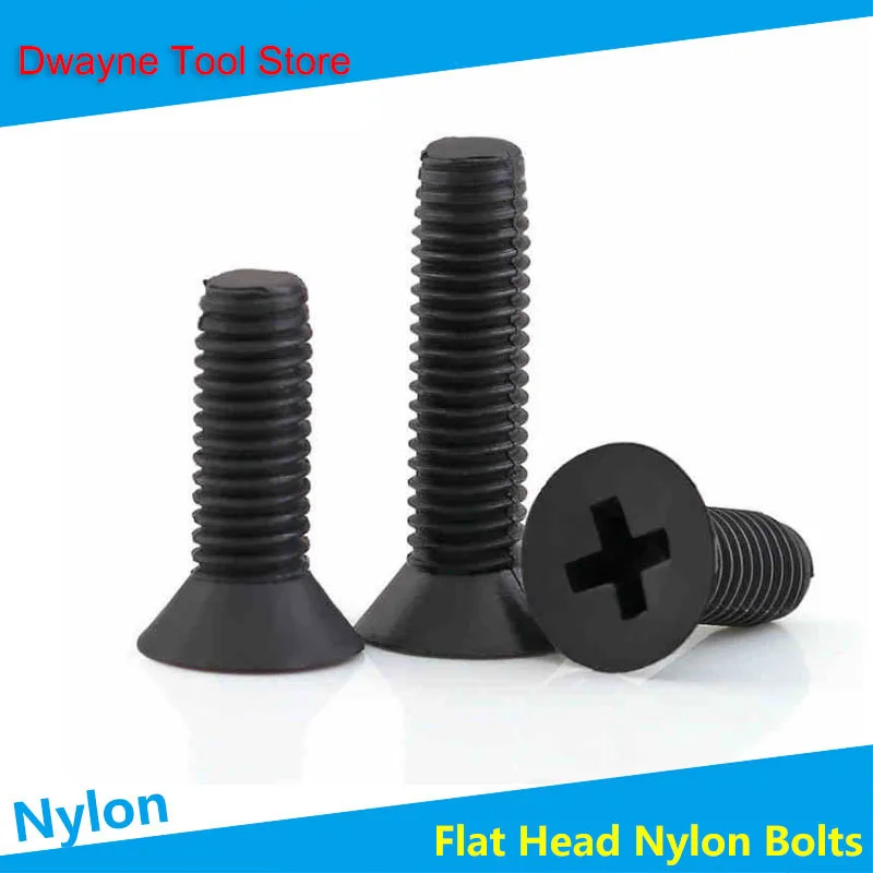 Flat Head Nylon Bolts Cross Insulated Nylon Screw KM GB819 Plastic Screws M2.5 M3 M4 M5M6 10PCS
Flat Head Nylon Bolts Cross Insulated Nylon Screw KM GB819 Plastic Screws M2.5 M3 M4 M5M6 10PCS