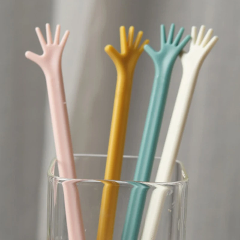4PCS Creative Long Handle Cute Shape Dessert Mixing Spoon Plastic Coffee Ice Cream Spoon Cartoon Style Children Tableware
4PCS Creative Long Handle Cute Shape Dessert Mixing Spoon Plastic Coffee Ice Cream Spoon Cartoon Style Children Tableware