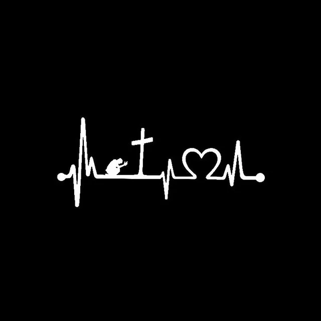 15.2CM*6.6CM Praying At Cross Heartbeat Vinyl Decal Car Sticker Jesus Faith Bible Christian
15.2CM*6.6CM Praying At Cross Heartbeat Vinyl Decal Car Sticker Jesus Faith Bible Christian