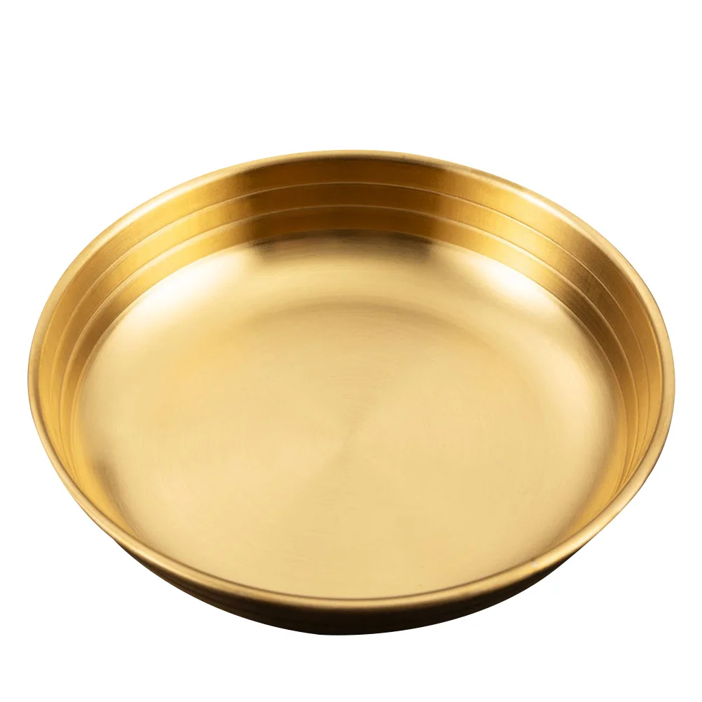 Dish Plate Bowl Sauce Dipping Metal Stainless Steel Dishes Bowls Seasoning Serving Round Plates Condiment Soy Tray Sushi Salad 
Dish Plate Bowl Sauce Dipping Metal Stainless Steel Dishes Bowls Seasoning Serving Round Plates Condiment Soy Tray Sushi Salad