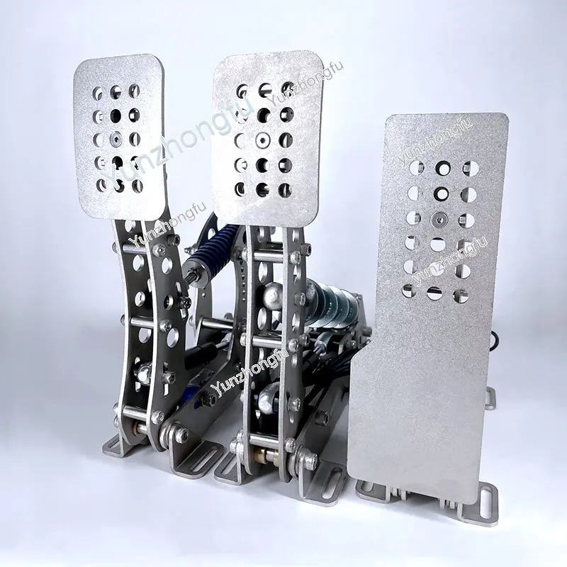 He U Simulation Racing Pedal 200kg Brake Pressure Sensing Hydraulic Competitive Game Throttle Clutch Equipment DT 
He U Simulation Racing Pedal 200kg Brake Pressure Sensing Hydraulic Competitive Game Throttle Clutch Equipment DT