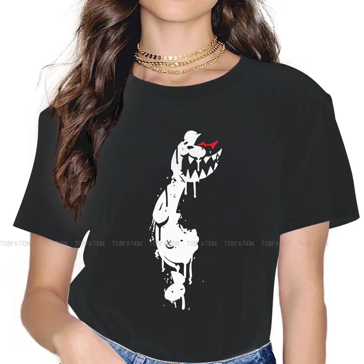 Monokuma Danganronpa Trigger Happy Havoc TShirt for Woman Girl Painted Casual Tee T Shirt 4XL New Design Loose
Monokuma Danganronpa Trigger Happy Havoc TShirt for Woman Girl Painted Casual Tee T Shirt 4XL New Design Loose
