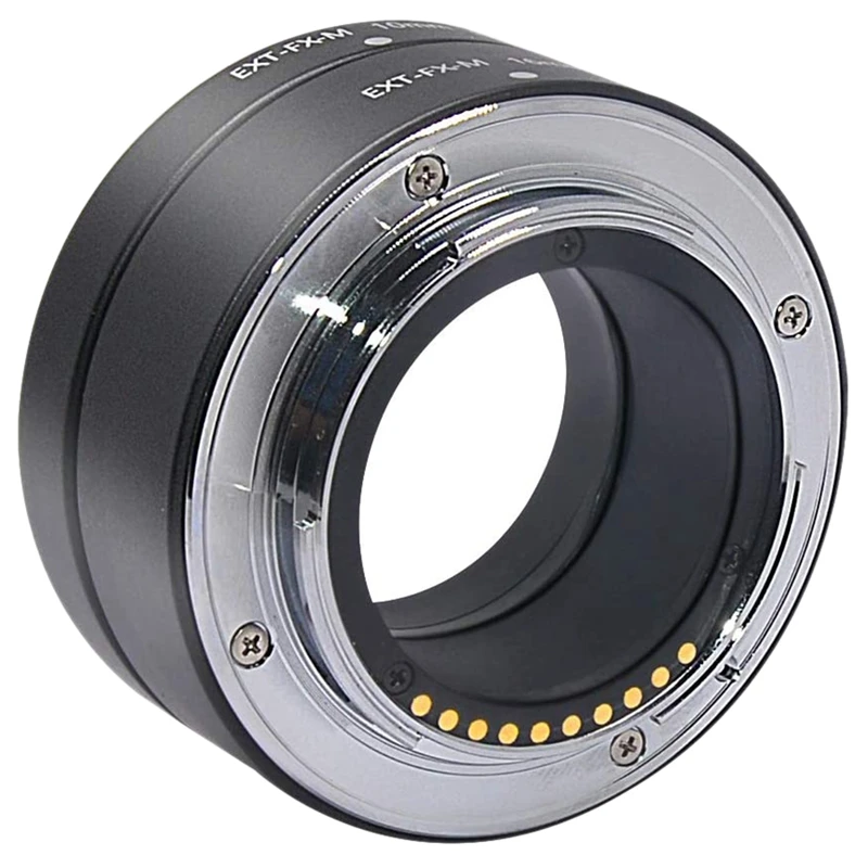 Extension Tube, Auto Focus Extension Tube Tubes Set 10mm+16mm for Fujifilm Fuji X-Mount X-T2/X-T20/X-E2S Etc.Camera Tube
Extension Tube, Auto Focus Extension Tube Tubes Set 10mm+16mm for Fujifilm Fuji X-Mount X-T2/X-T20/X-E2S Etc.Camera Tube