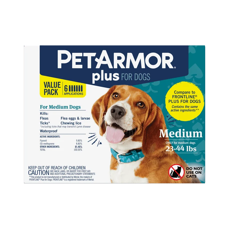 

for Medium Dogs 23-44 lbs, Flea & Tick Prevention for Dogs, 6-Month Supply Pecheras para perros Cat airtag collar Personalized d