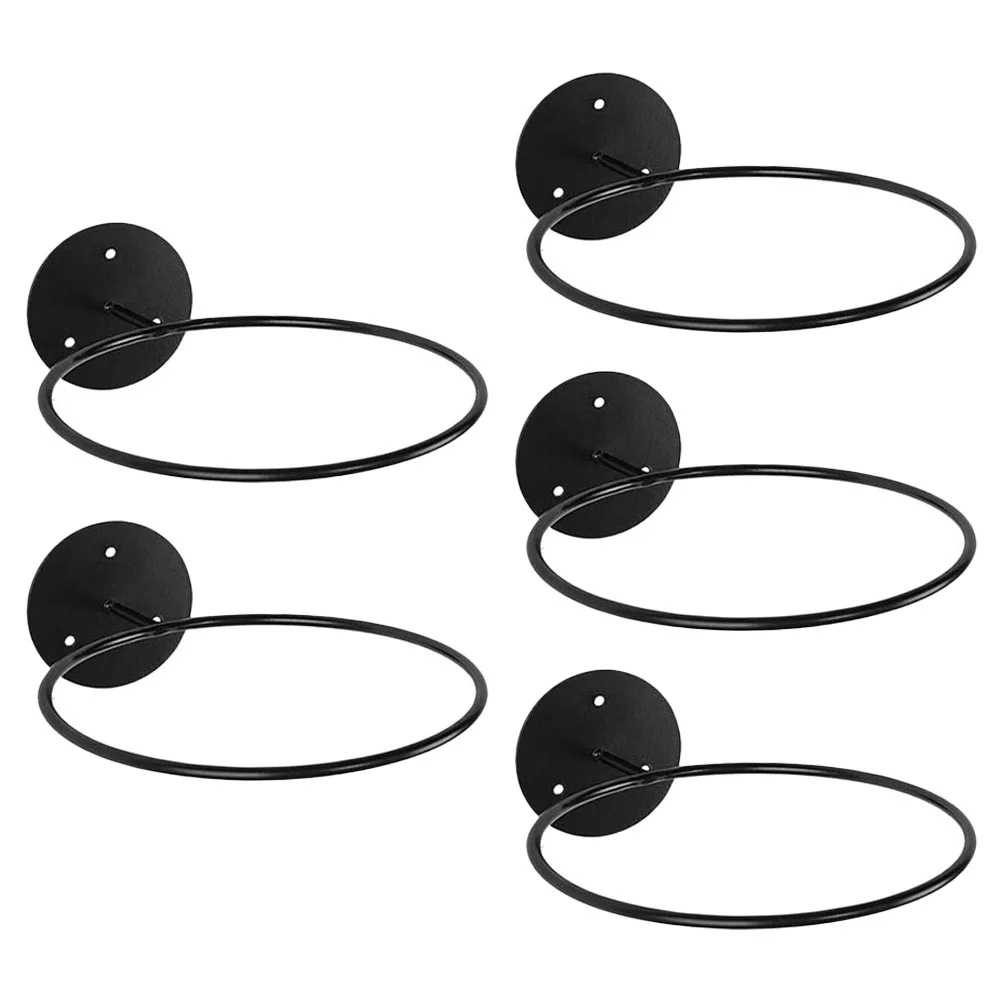 5Pcs Wall-mounted Basketball Rack Exercise Ball Wall Holder Rack Basketball Display Rack
5Pcs Wall-mounted Basketball Rack Exercise Ball Wall Holder Rack Basketball Display Rack