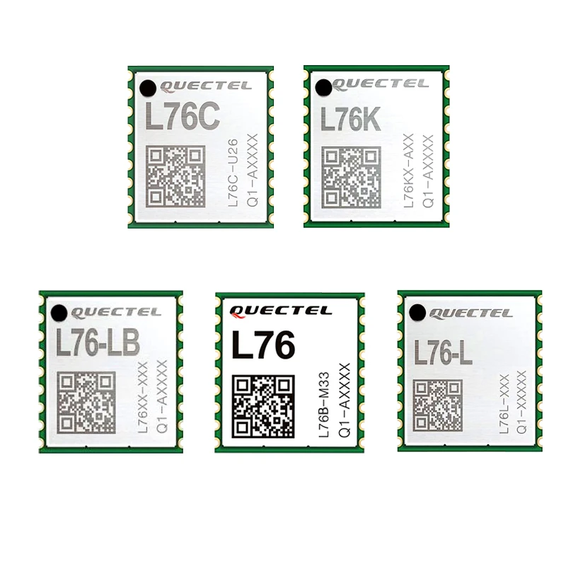 Quectel L76 L76B-M33 L76-L L76L-M33 L76-LB L76LB-A31, автономный GNSS модуль MT3333, встроенный LNA GPS BD GLONASS GALILEO
Quectel L76 L76B-M33 L76-L L76L-M33 L76-LB L76LB-A31, автономный GNSS модуль MT3333, встроенный LNA GPS BD GLONASS GALILEO