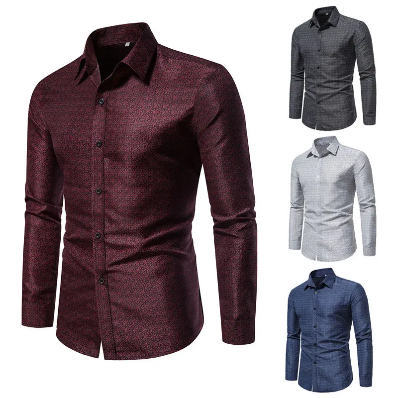 Men's Clothing 2022 Spring&Autumn New Floral Long Sleeve Shirt Trendy Fashion Simple Mens Business Casual Shirts Gift for Men
Men's Clothing 2022 Spring&Autumn New Floral Long Sleeve Shirt Trendy Fashion Simple Mens Business Casual Shirts Gift for Men