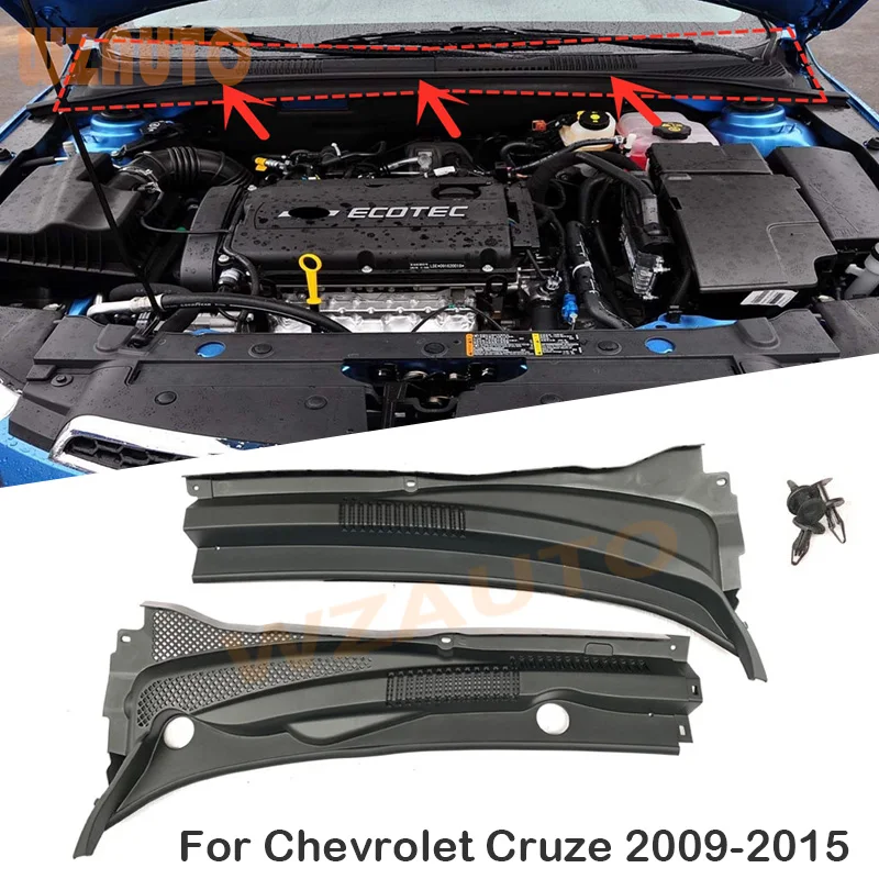 Front Windshield Wiper Deflector Cover Cowl Scuttle Grille Cowl Top Assy Water Plate For Chevrolet Cruze 2009 10 11 12 13 14 15
Front Windshield Wiper Deflector Cover Cowl Scuttle Grille Cowl Top Assy Water Plate For Chevrolet Cruze 2009 10 11 12 13 14 15
