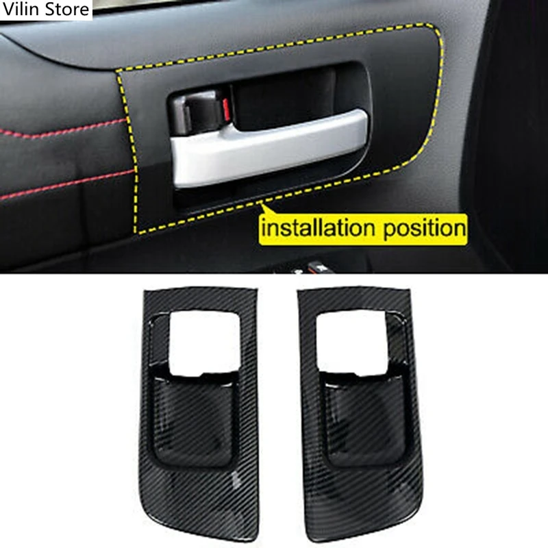 Car Door Handle Bowl Cover Trim Strip Inner Door Handle Decorative Frame Suitable for Toyota - XK50 2014-2021 
Car Door Handle Bowl Cover Trim Strip Inner Door Handle Decorative Frame Suitable for Toyota - XK50 2014-2021