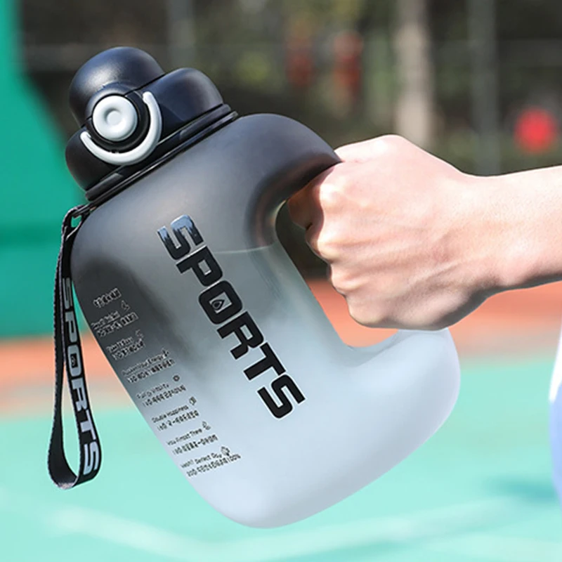 1.6L 2.5L Water Bottle Large Capacity Portable Straw with Time Marker Cup Summer Cold Water Jug Fitness Sports Water Bottle
1.6L 2.5L Water Bottle Large Capacity Portable Straw with Time Marker Cup Summer Cold Water Jug Fitness Sports Water Bottle