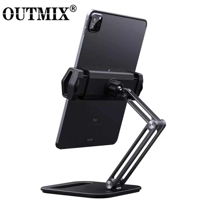 Aluminum Tablet Stand Desktop Phone Tablet Holder Stand Flodable Adjustable 5-13inch Tablet Phone Desktop Mount for iPad Pro12.9
Aluminum Tablet Stand Desktop Phone Tablet Holder Stand Flodable Adjustable 5-13inch Tablet Phone Desktop Mount for iPad Pro12.9