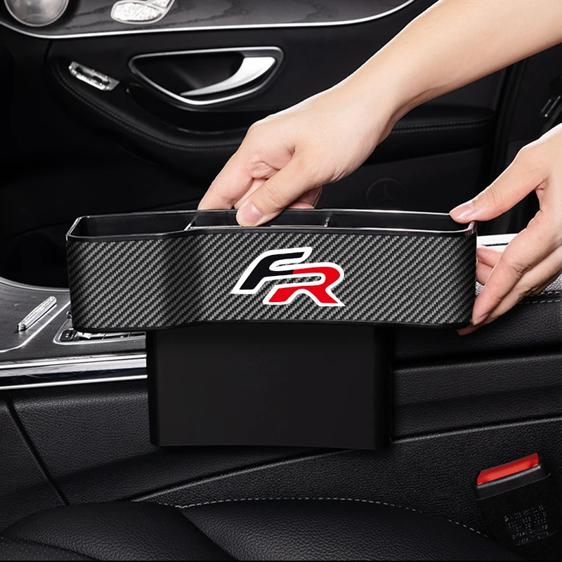 Car Carbon Fiber Leather Seat Gap Storage Box With Wireless charging For Seat Leon FR+ Ibiza Altea Exeo car Organizer
Car Carbon Fiber Leather Seat Gap Storage Box With Wireless charging For Seat Leon FR+ Ibiza Altea Exeo car Organizer