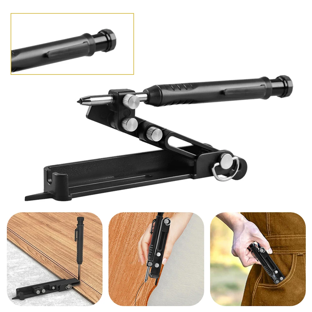Multi-function Scribing Tool Construction Pencil Aluminum Alloy Scribe Tool with Deep Hole Pencil Woodwork Marking Tool
Multi-function Scribing Tool Construction Pencil Aluminum Alloy Scribe Tool with Deep Hole Pencil Woodwork Marking Tool
