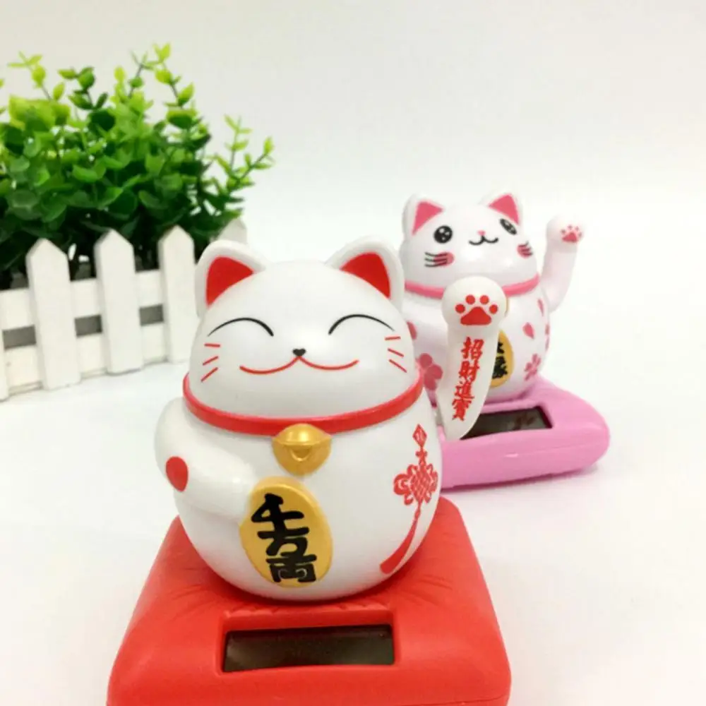 Hot Sale Cute Lucky Cat Solar Powered Swing Toy Car Dashboard Ornament Home Desk Decor Car Interior Decoration
Hot Sale Cute Lucky Cat Solar Powered Swing Toy Car Dashboard Ornament Home Desk Decor Car Interior Decoration